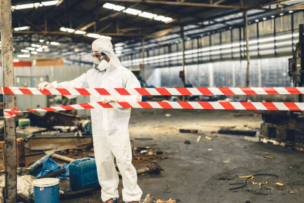Professional Infectious Disease Decontamination technician working in Orange City, FL